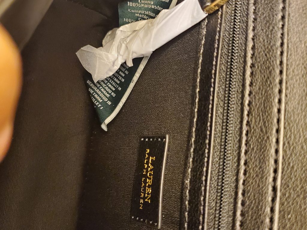 Ralph lauren deals dust bag