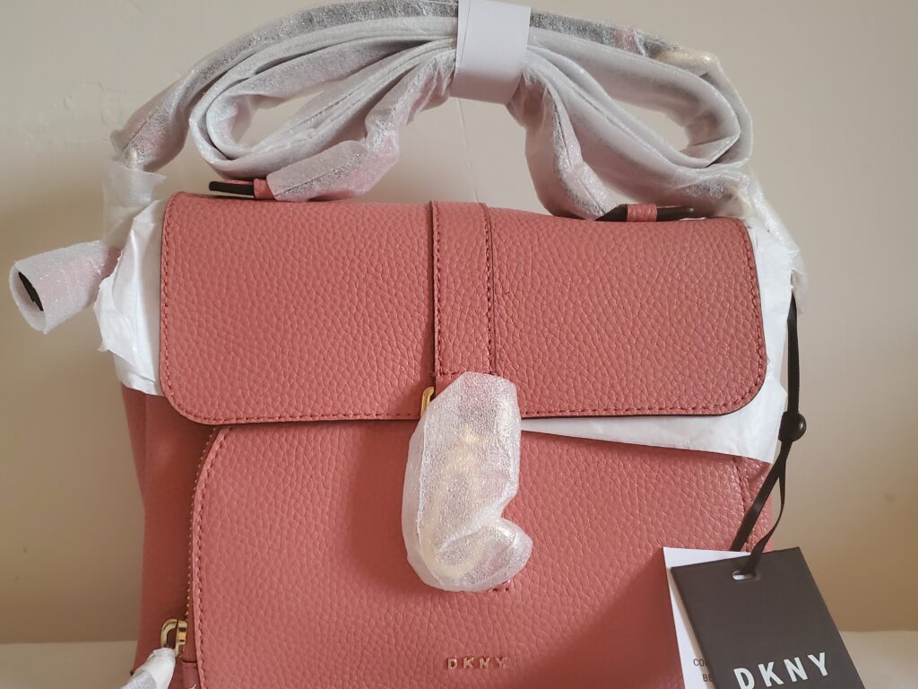 DKNY Leather Shoulder Bag - Yah-bu